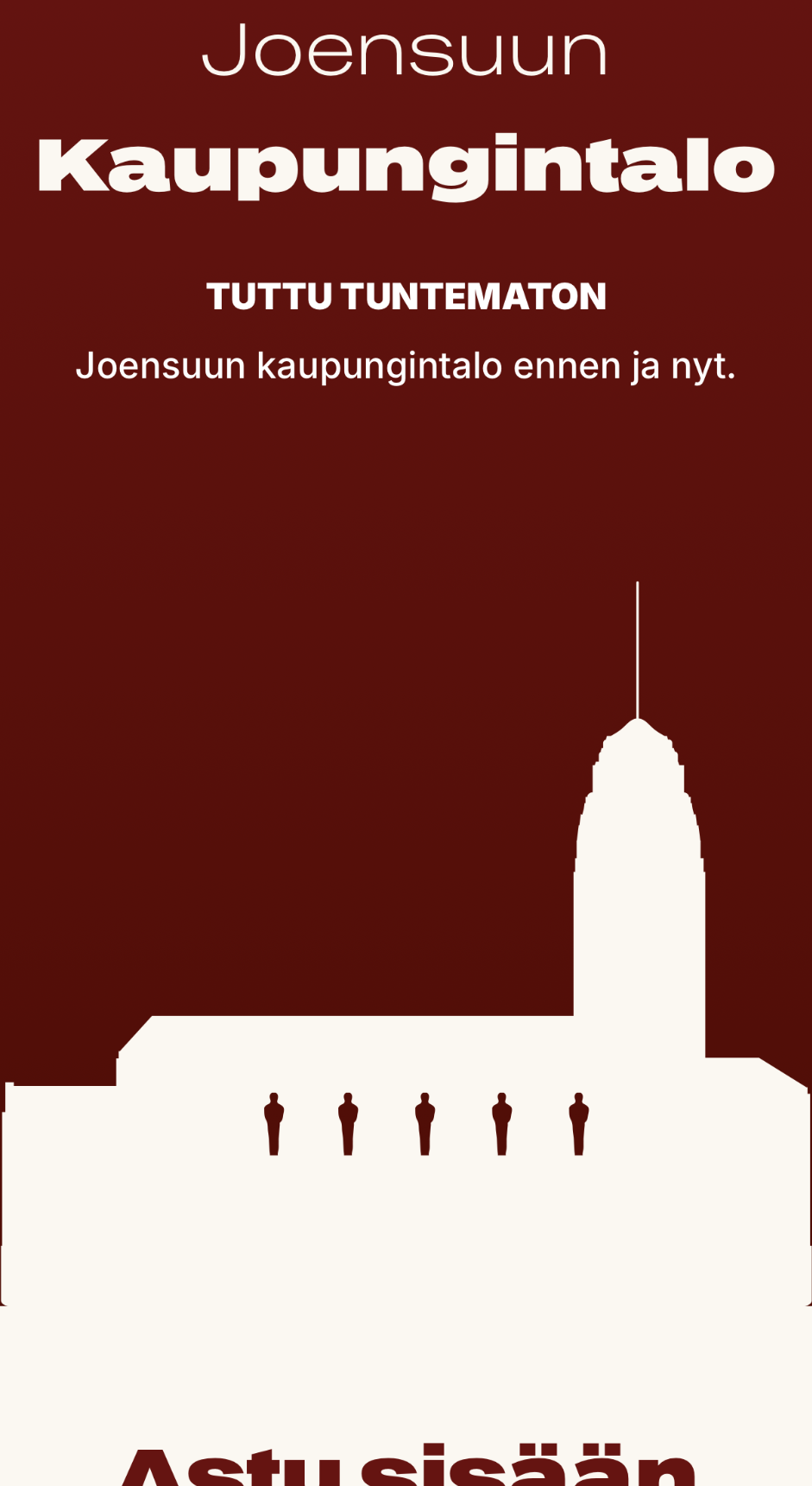 Joensuu City Hall mobile experience