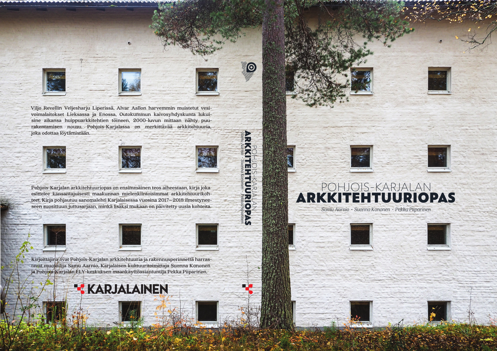 Full cover spread of the North Karelia Architecture Guide