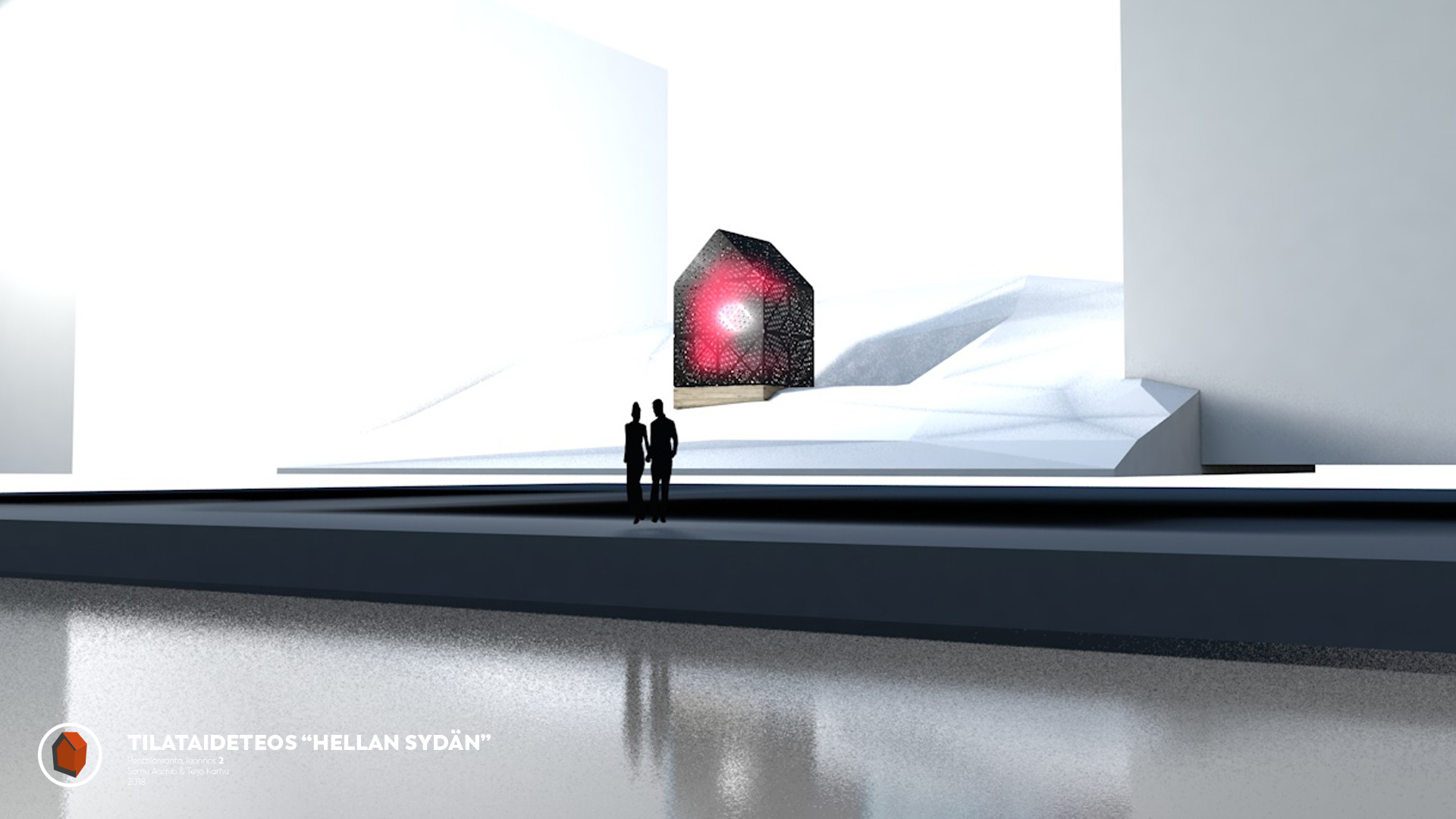 Early site visualisation of Hellan Sydän