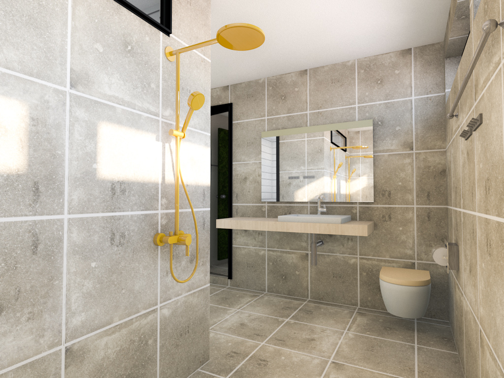Bathroom design visualisation