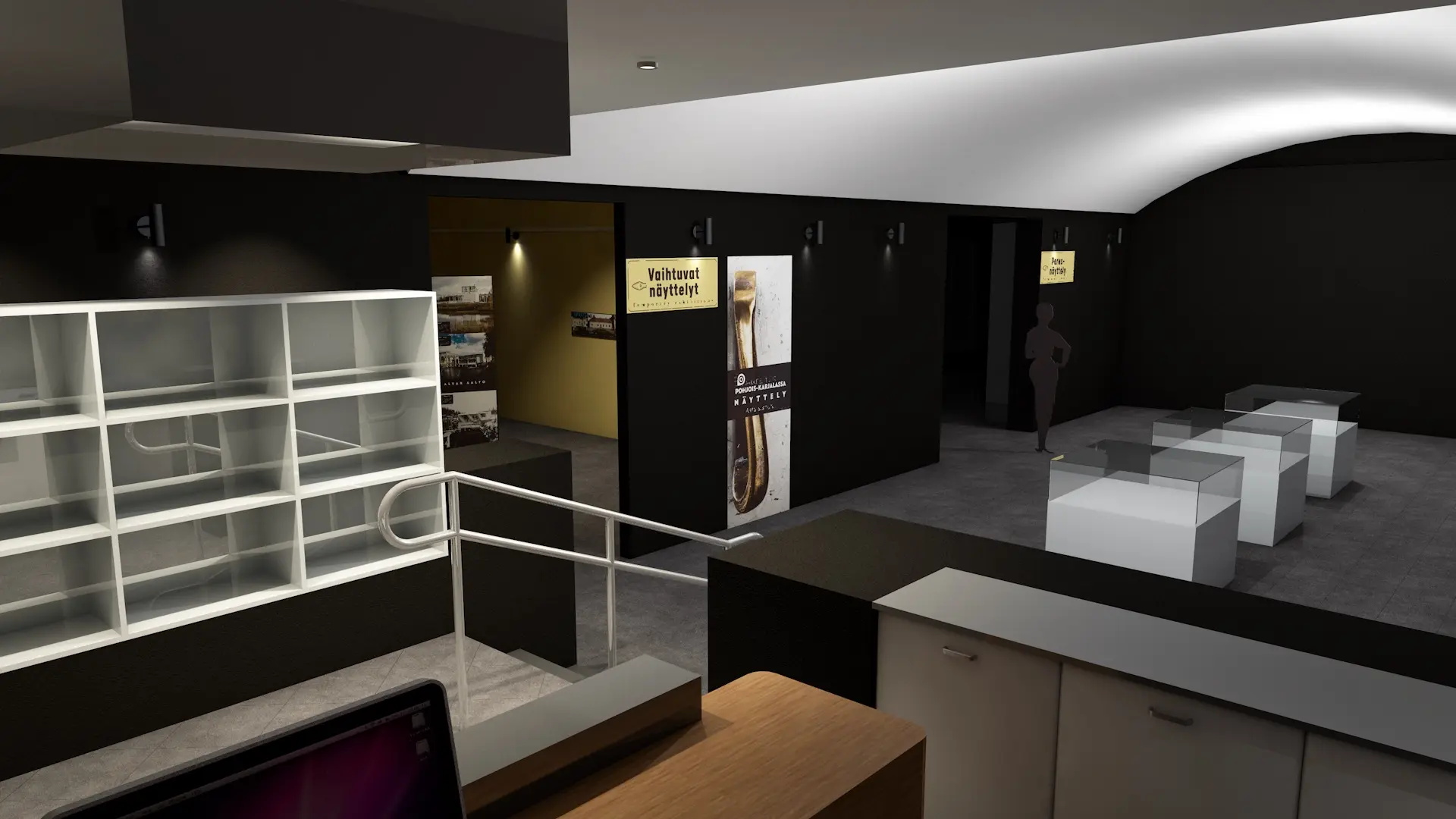 3D spatial concept for Nurmes Museum
