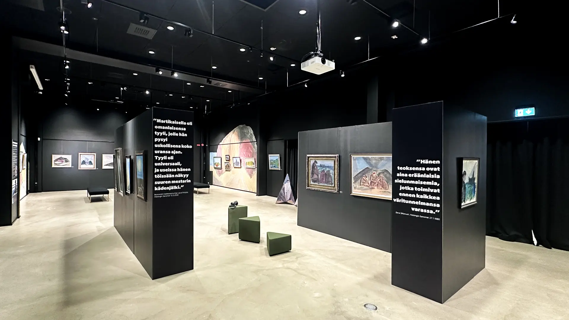 Olavi Martikainen exhibition at Pielinen Museum